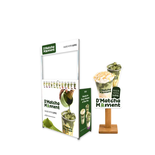 Paket Silver Meja Display